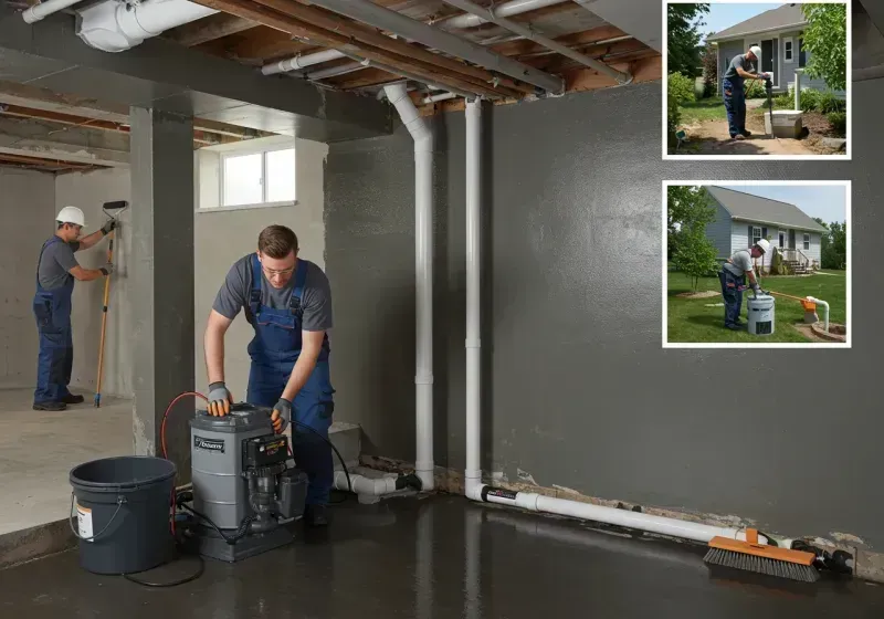 Basement Waterproofing and Flood Prevention process in Norco, LA